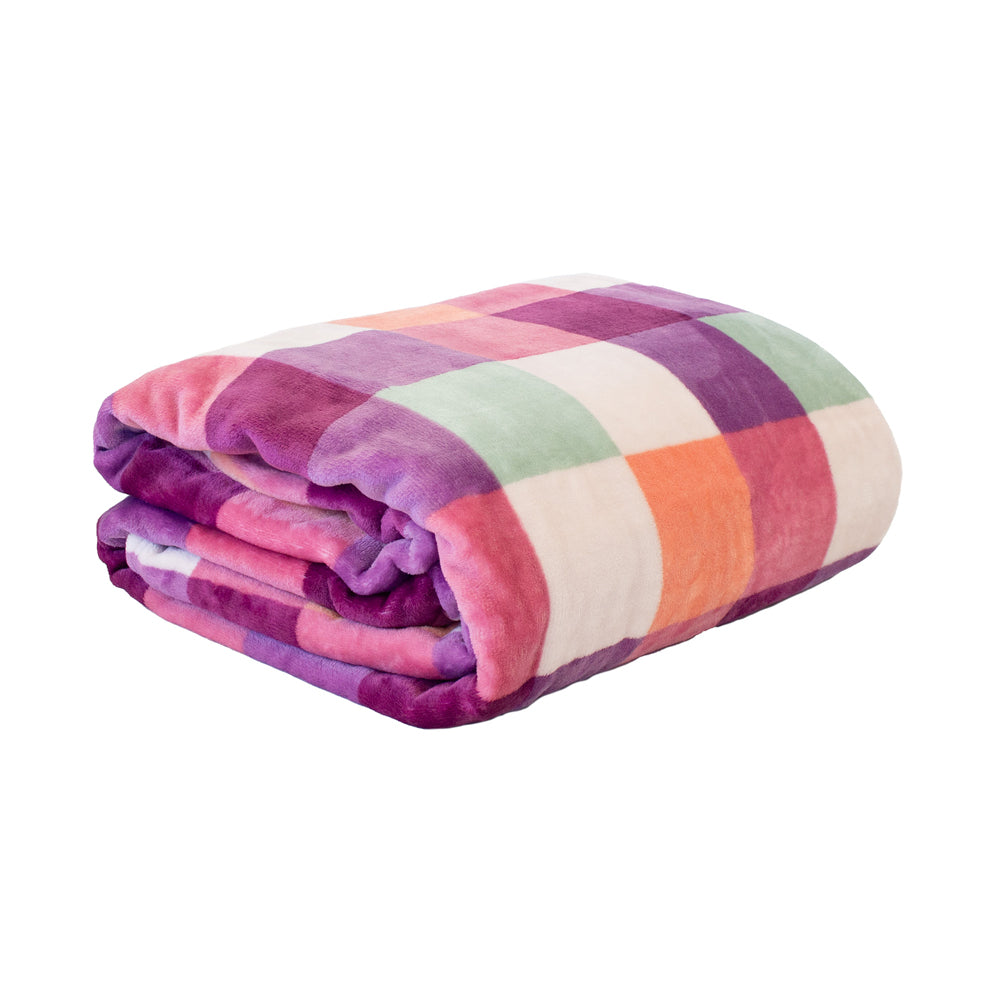 Bambury Ultra Plush Blanket Charlie Ultraplush Blanket Sherbet