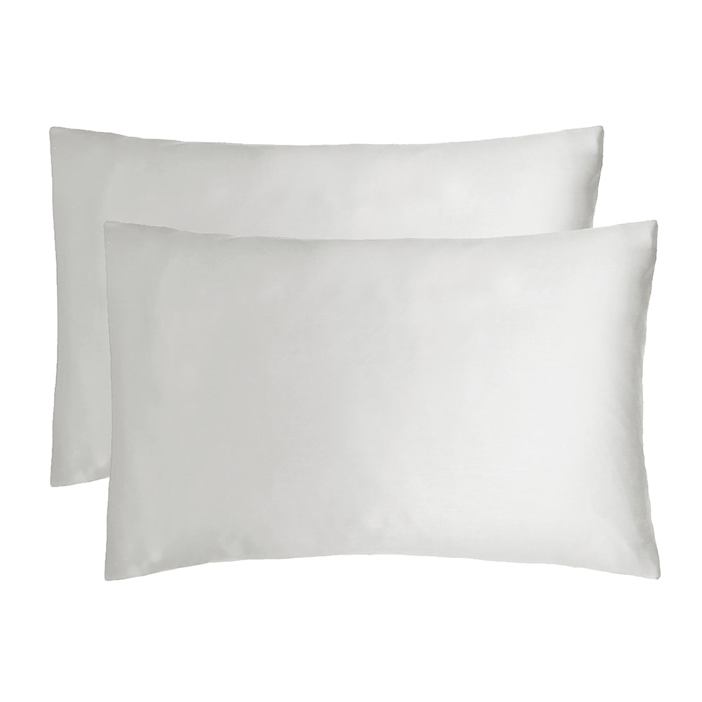 Silver sales satin pillowcases