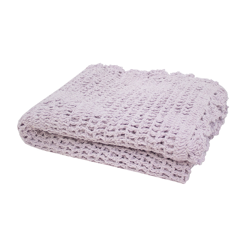 Lilac throw outlet