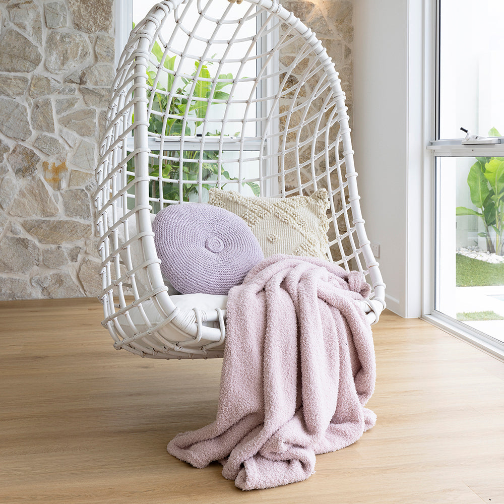 Demi Round Cushion - Lilac