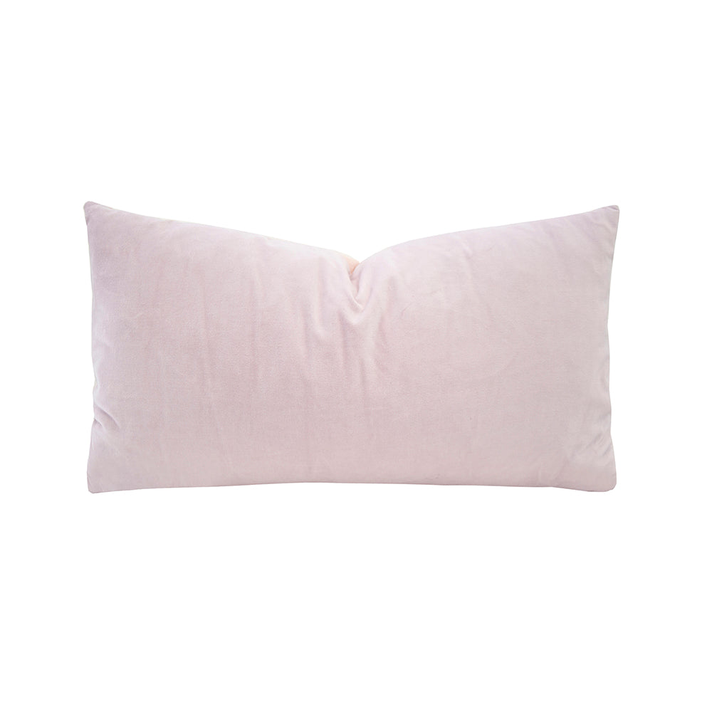 Velvet Rectangle Cushion - Thistle