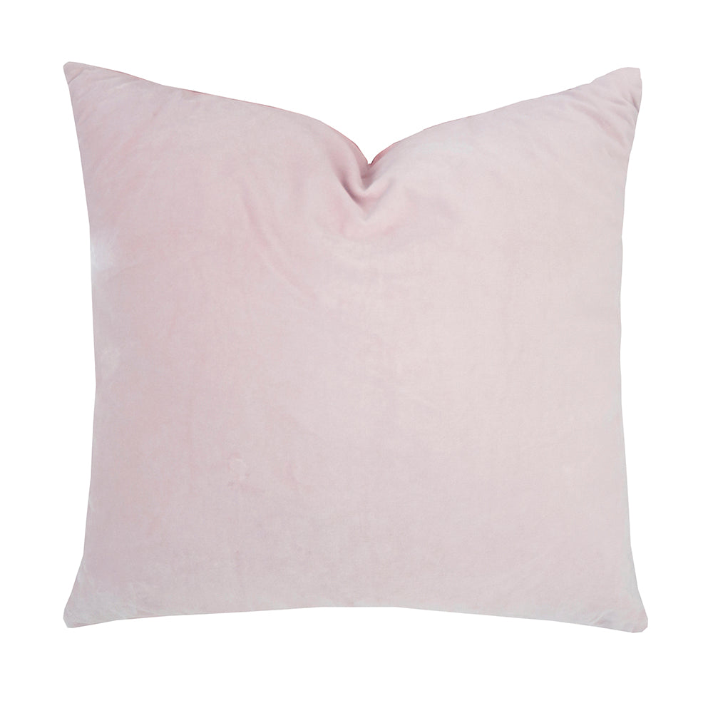 Round pink velvet pillow discount