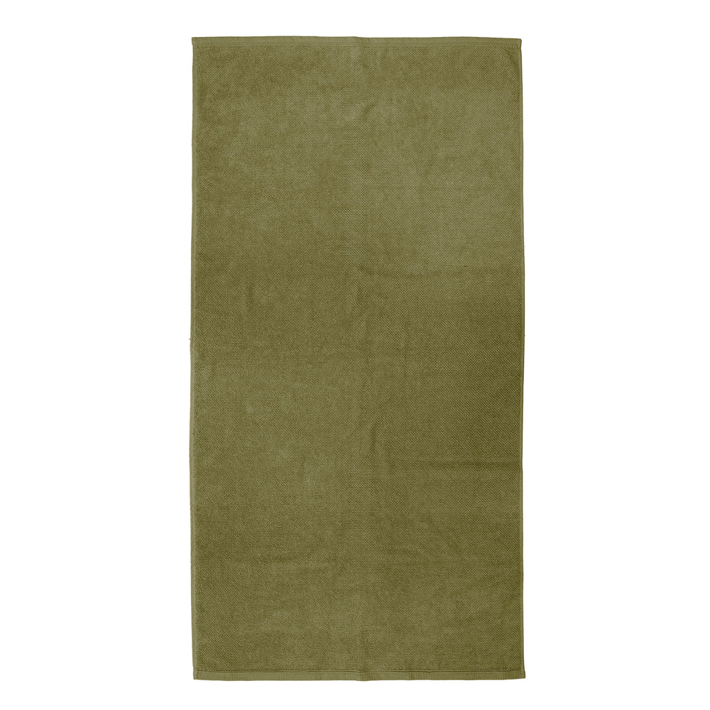 Bambury's Angove Bath Sheet 80x160cm Olive