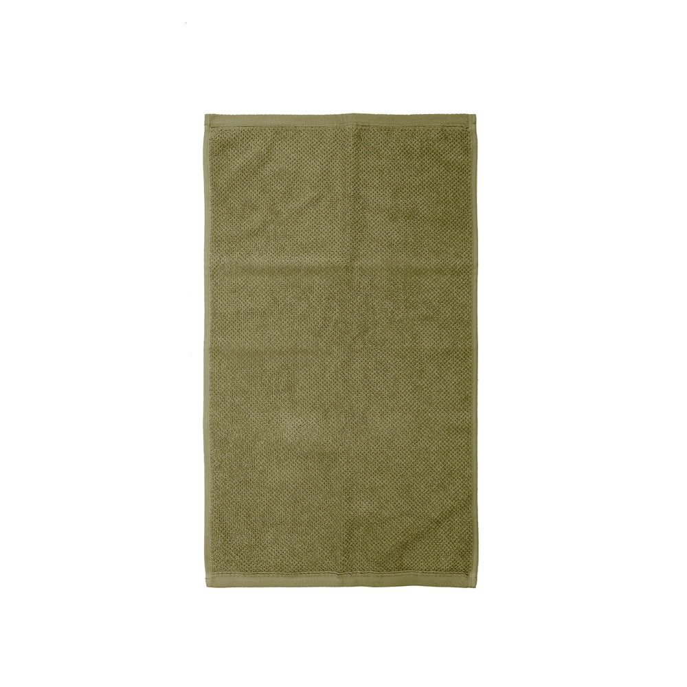 Bambury's Angove Hand Towel 40x70cm Olive