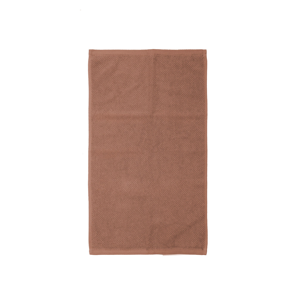 Bambury's Angove Hand Towel 40x70cm Woodrose