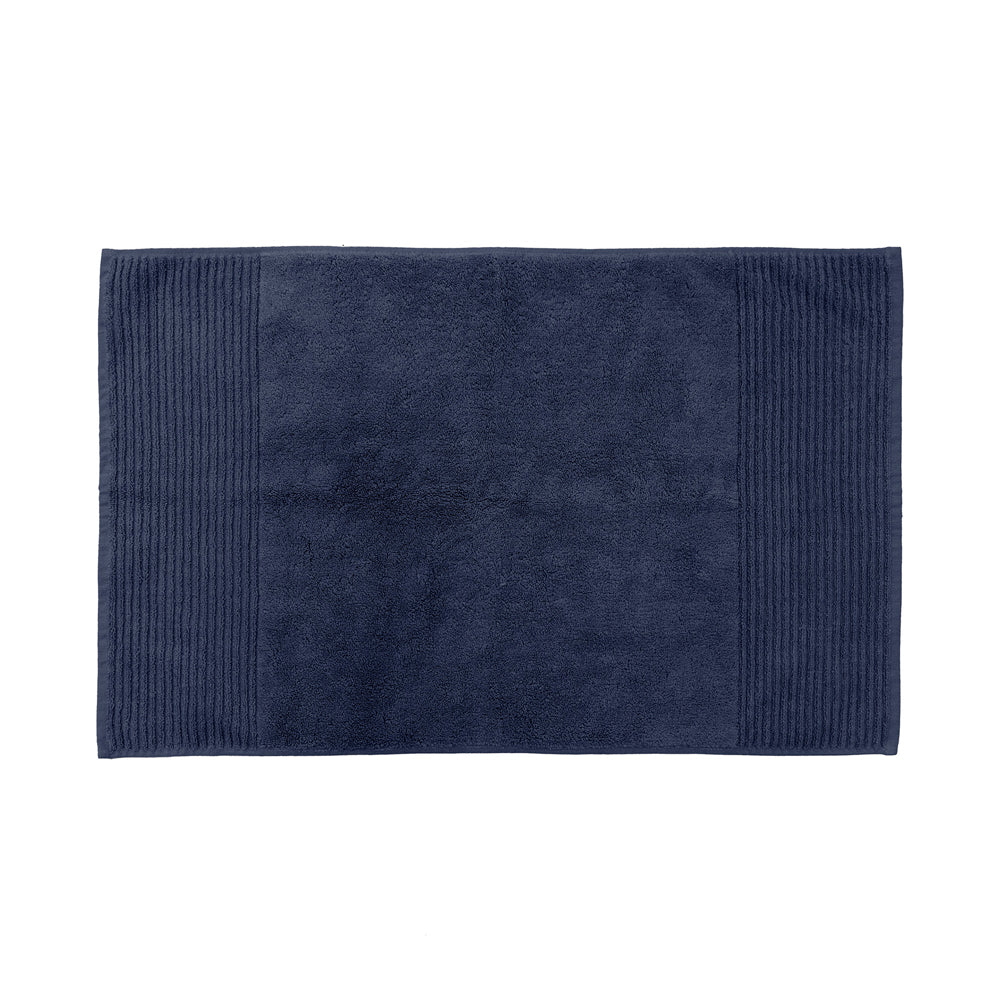 Bambury's Elvire Bath Mat 48x78cm Navy