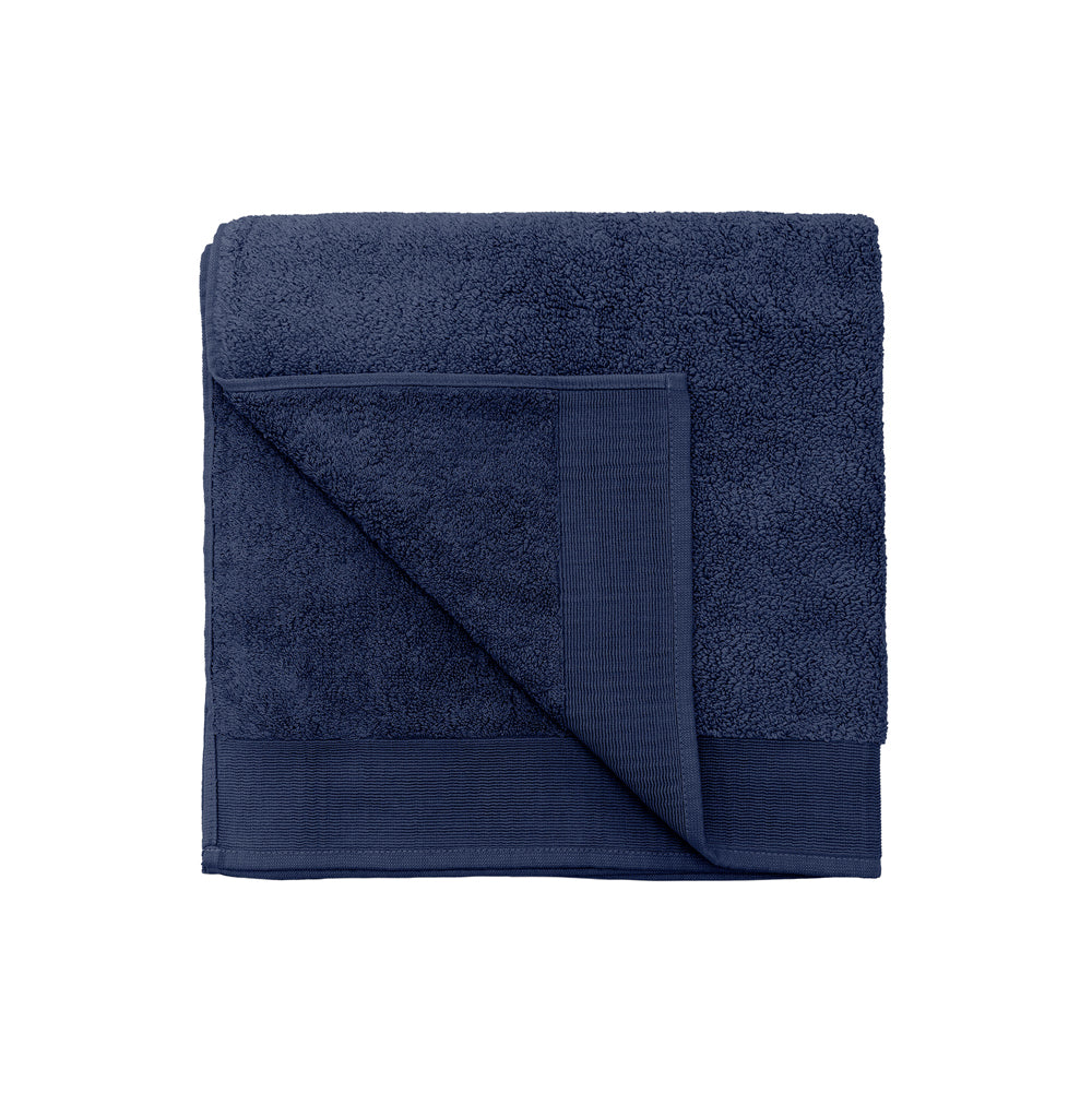 Bambury's Elvire Bath Sheet 80x160cm Navy