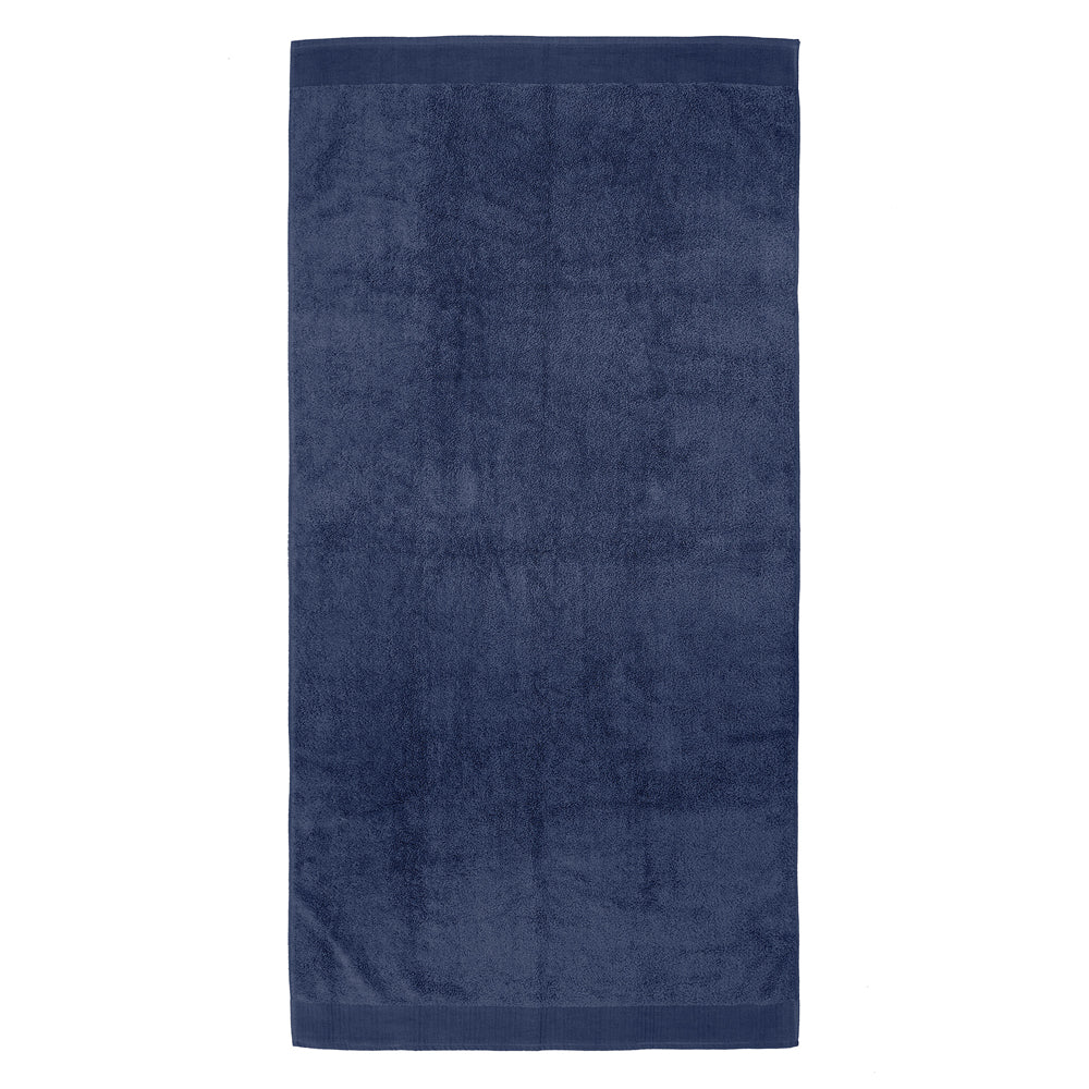 Bambury's Elvire Bath Sheet 80x160cm Navy