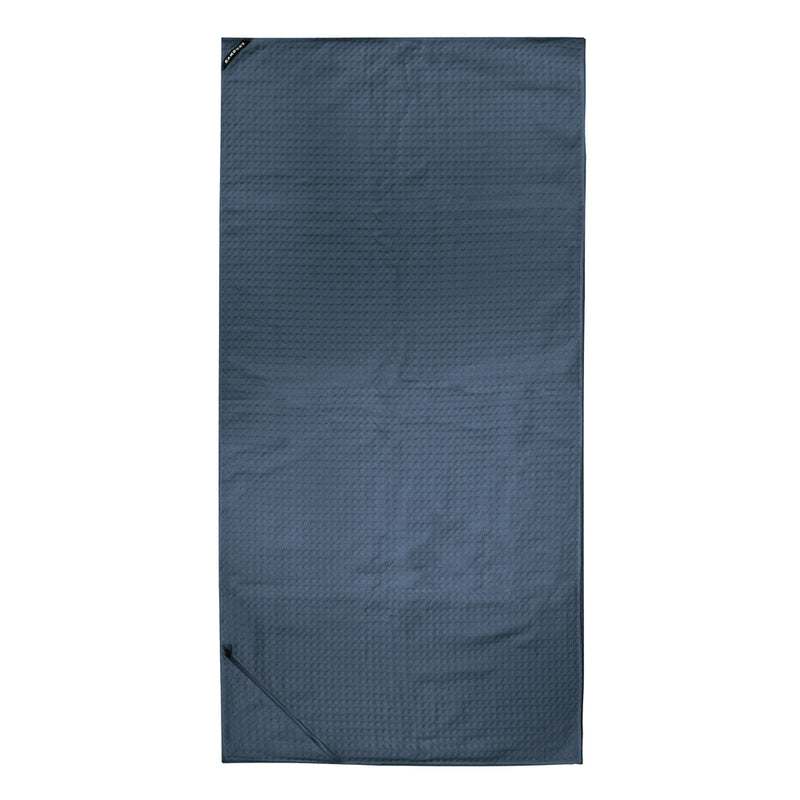 Bambury's Matrix Large Microfibre Gym Towel in Denim Blue