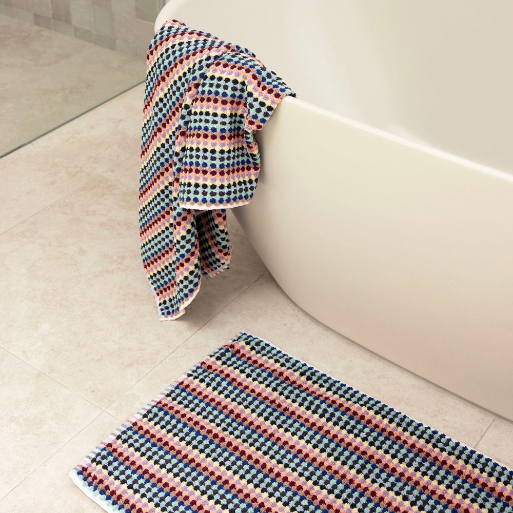 Miami Pom Pom Bath Mat