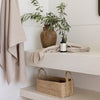 Waffle Hand Towel - Pebble