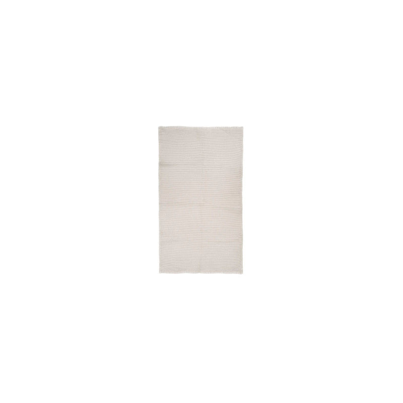 Waffle Hand Towel - Pebble