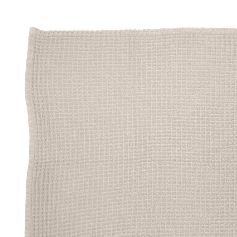 Waffle Bath Towel - Pebble