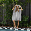 Bambury's Adult Zip Front Poncho Black