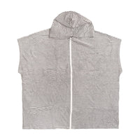 Bambury's Adult Zip Front Poncho Black