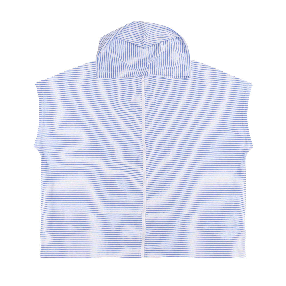 Bambury's Adult Zip Front Poncho Blue