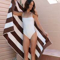 Classic Stripe Beach Towel