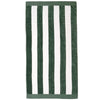 Bambury's Classic Stripe Beach Towel Moss
