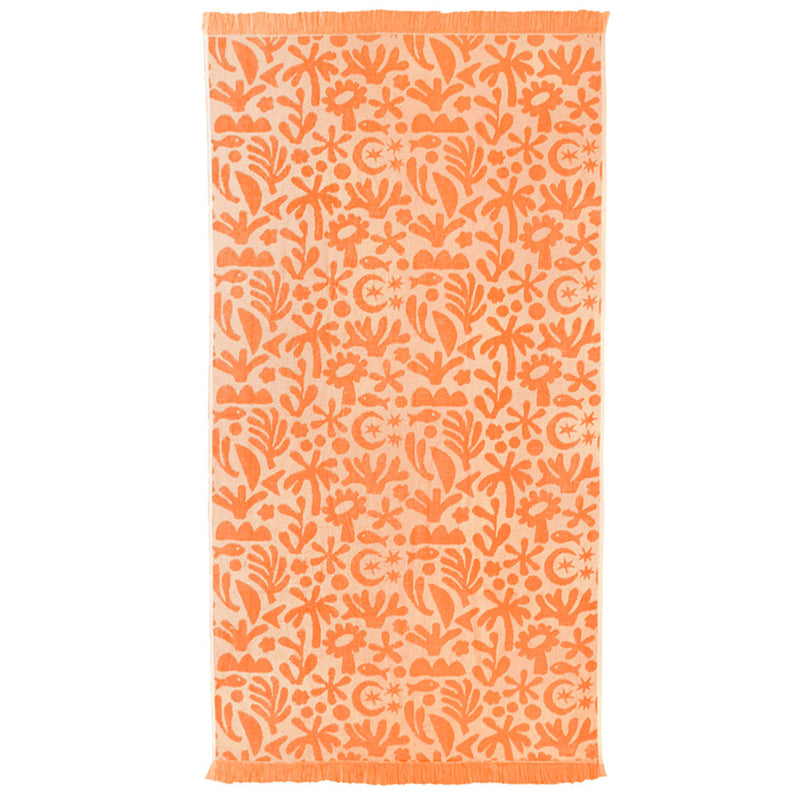 Bambury's HiLo Beach Towel Holiday - Peach