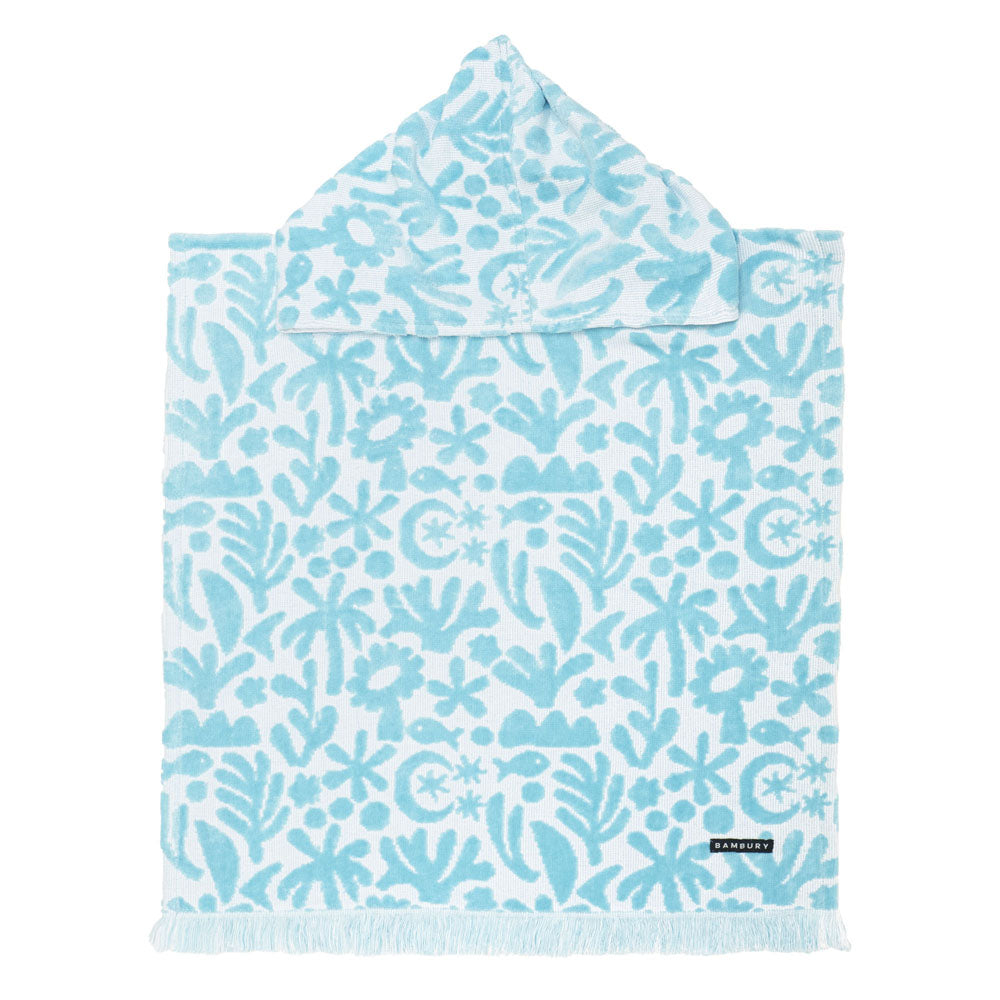 Bambury's HiLo Kids Poncho Holiday - Sky