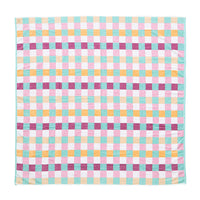 Jacquard Beach Blanket Sorbet Check