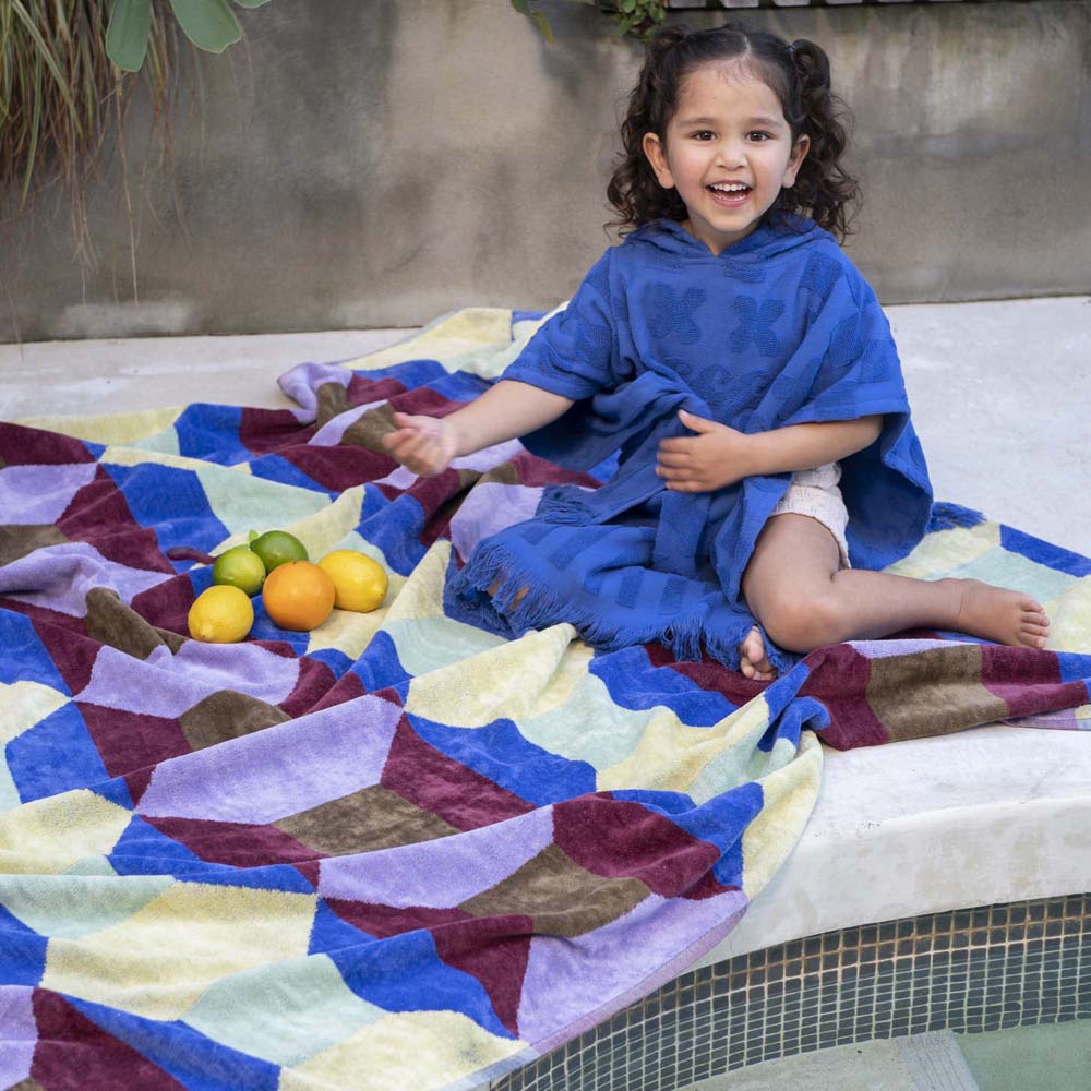 Jacquard Beach Blanket - Tessa