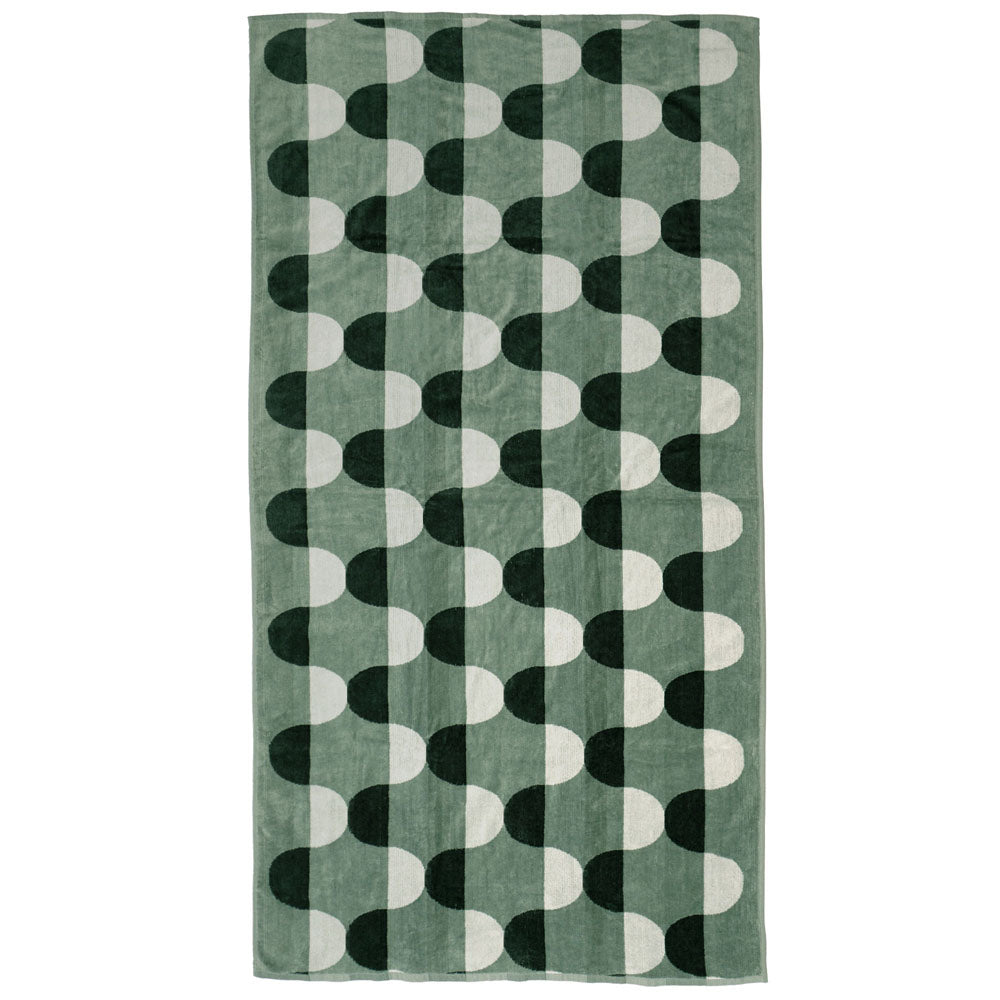 Bambury's Jacquard Beach Towel Cadence