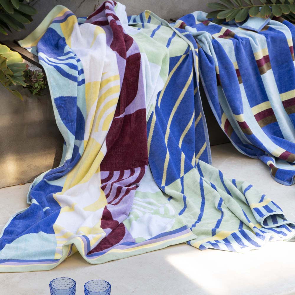 Jacquard Beach Towel