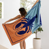 Jacquard Beach Towel Lobster