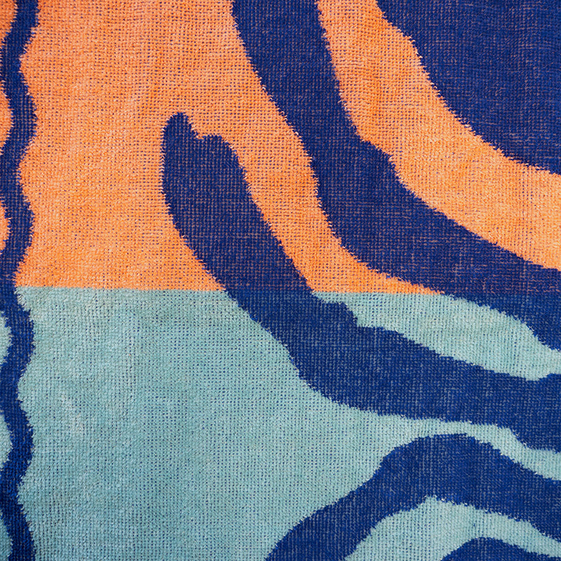 Jacquard Beach Towel Lobster