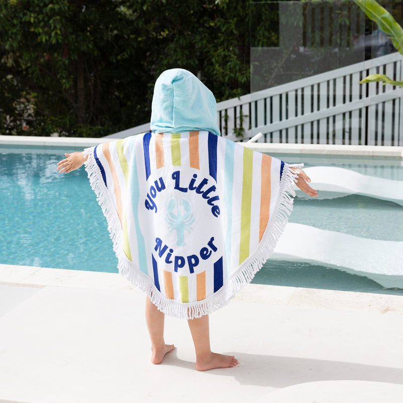 Kids Shaped Poncho Little Nipper