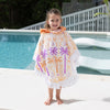 Kids Shaped Poncho Luna Tree