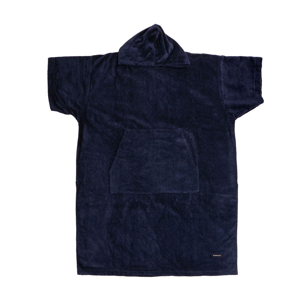 Bambury's Wylie Adult Hooded Beach Poncho Navy