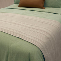 Flinders Bed Runner - Pebble