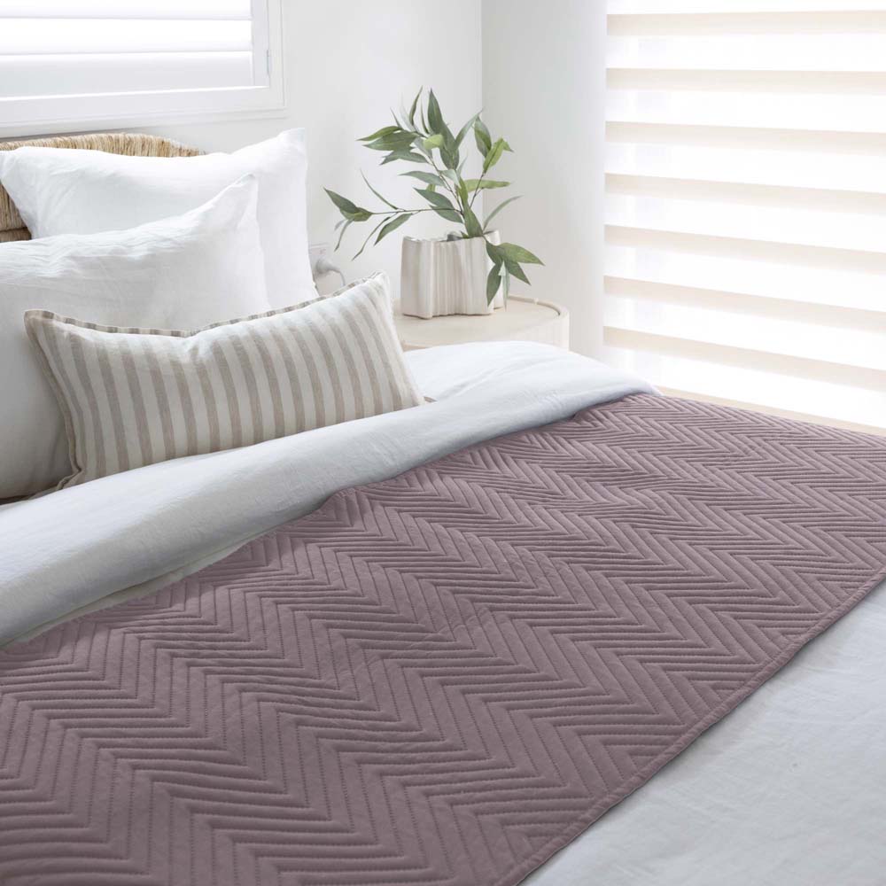 Herringbone Bed Runner