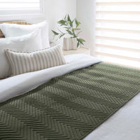 Herringbone Bed Runner