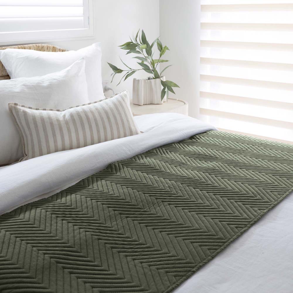 Herringbone Bed Runner