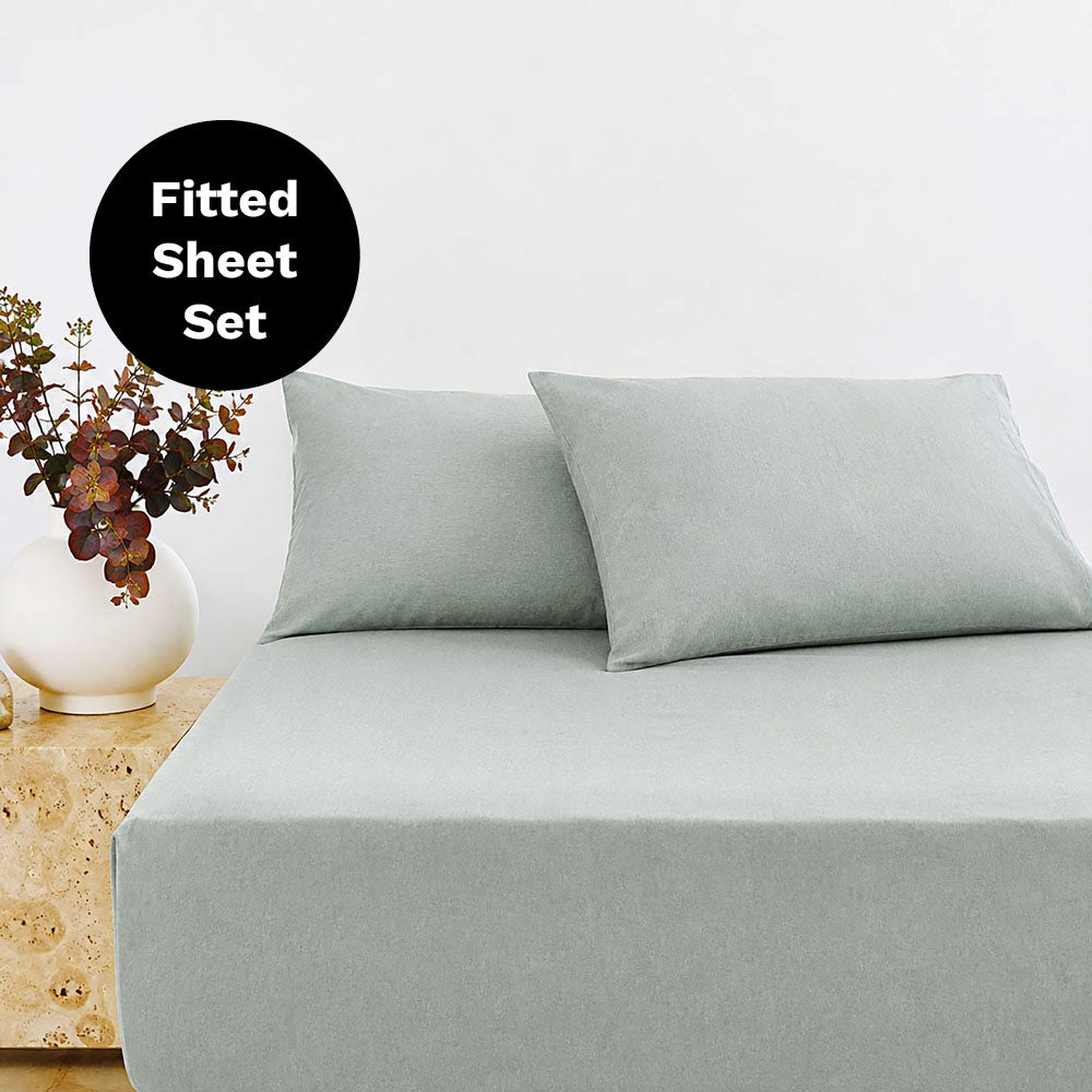 BedT Organica Fitted Sheet Set