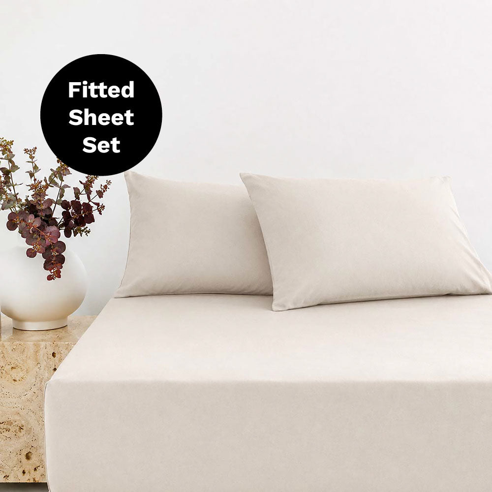 BedT Organica Fitted Sheet Set