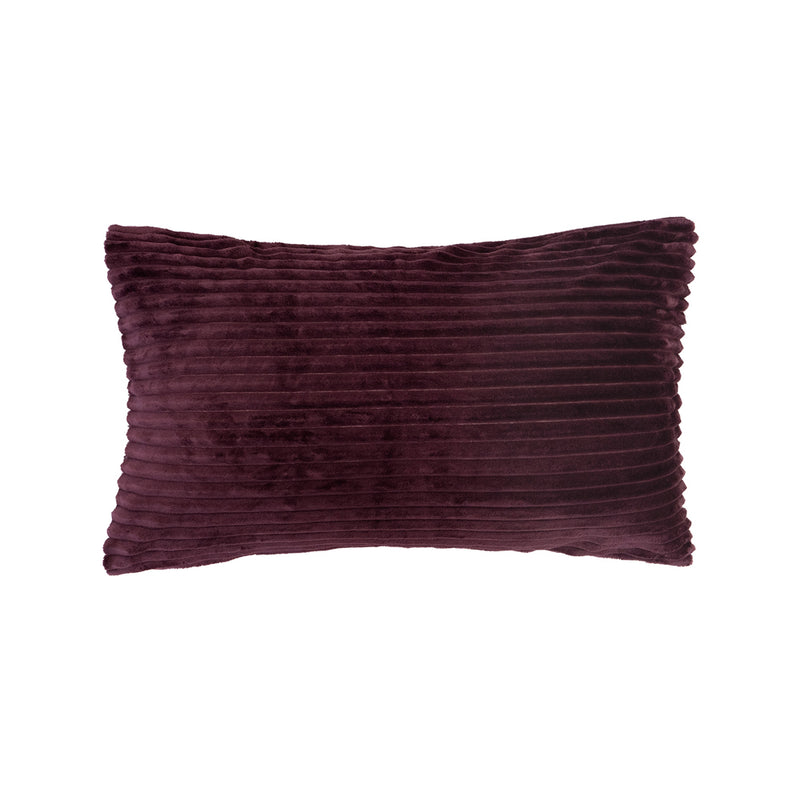 Channel Quilt Cover Set Plum