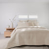 Bambury's Flinders Embossed Coverlet Set - Pebble