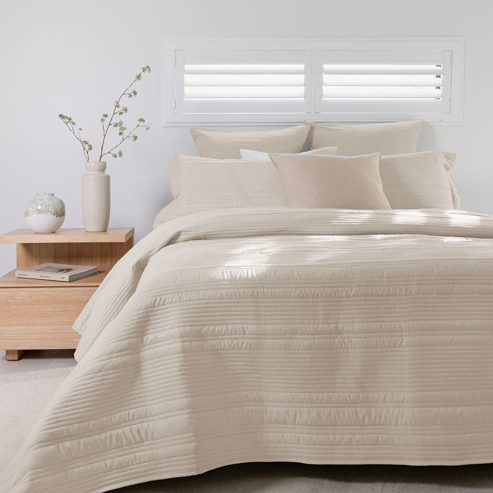 Flinders Embossed Coverlet Set