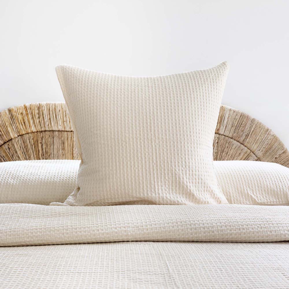 Dorset Waffle Euro Pillowcase