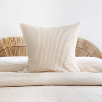 Dorset Waffle Euro Pillowcase