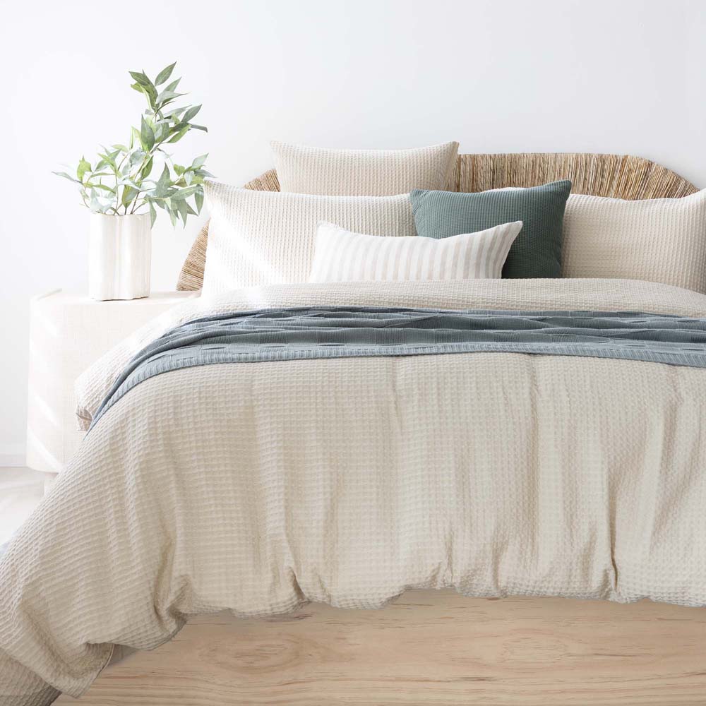 Dorset Waffle Euro Pillowcase