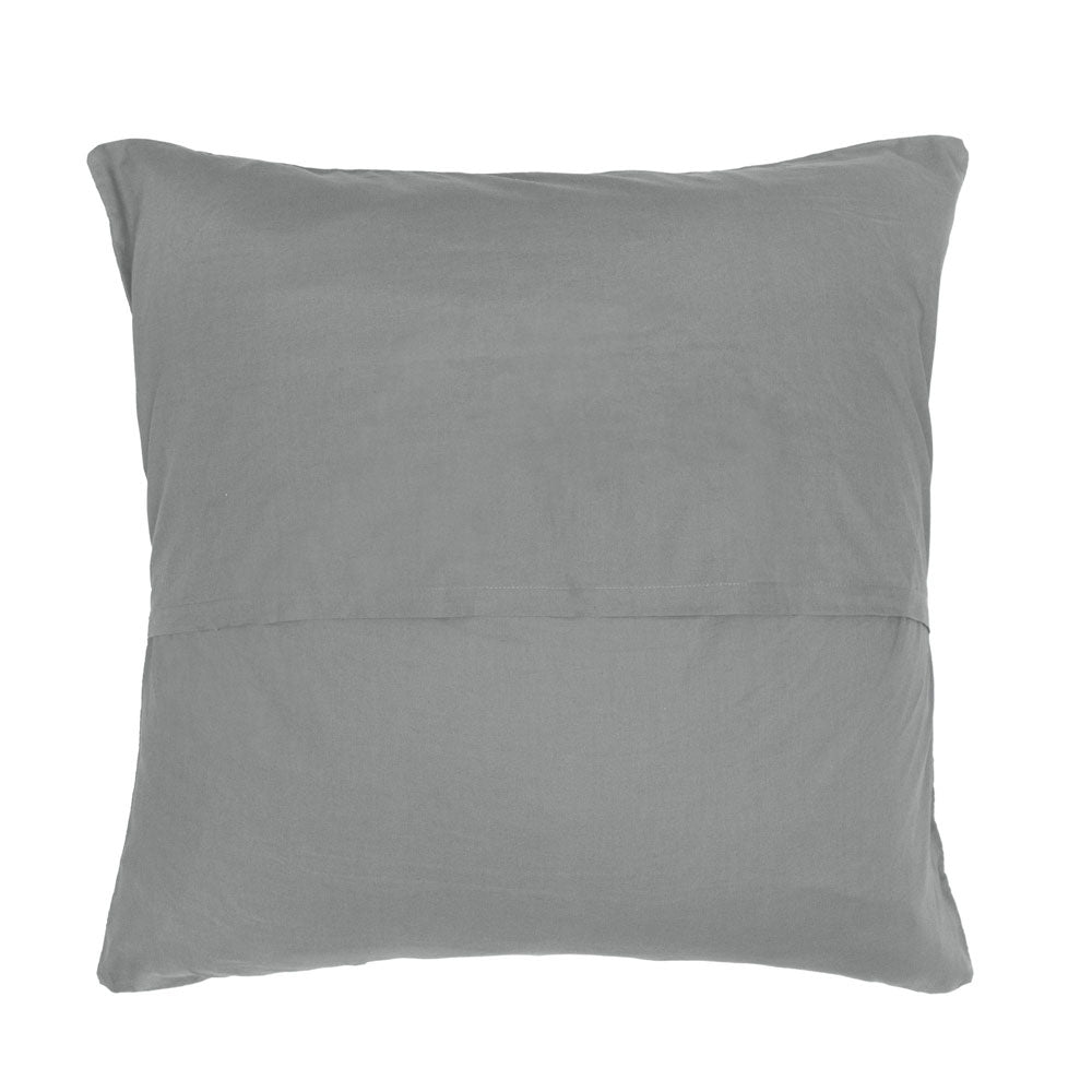 Panama Jacquard Steel European Pillowcase