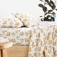 Arlo Flannelette Sheet Set