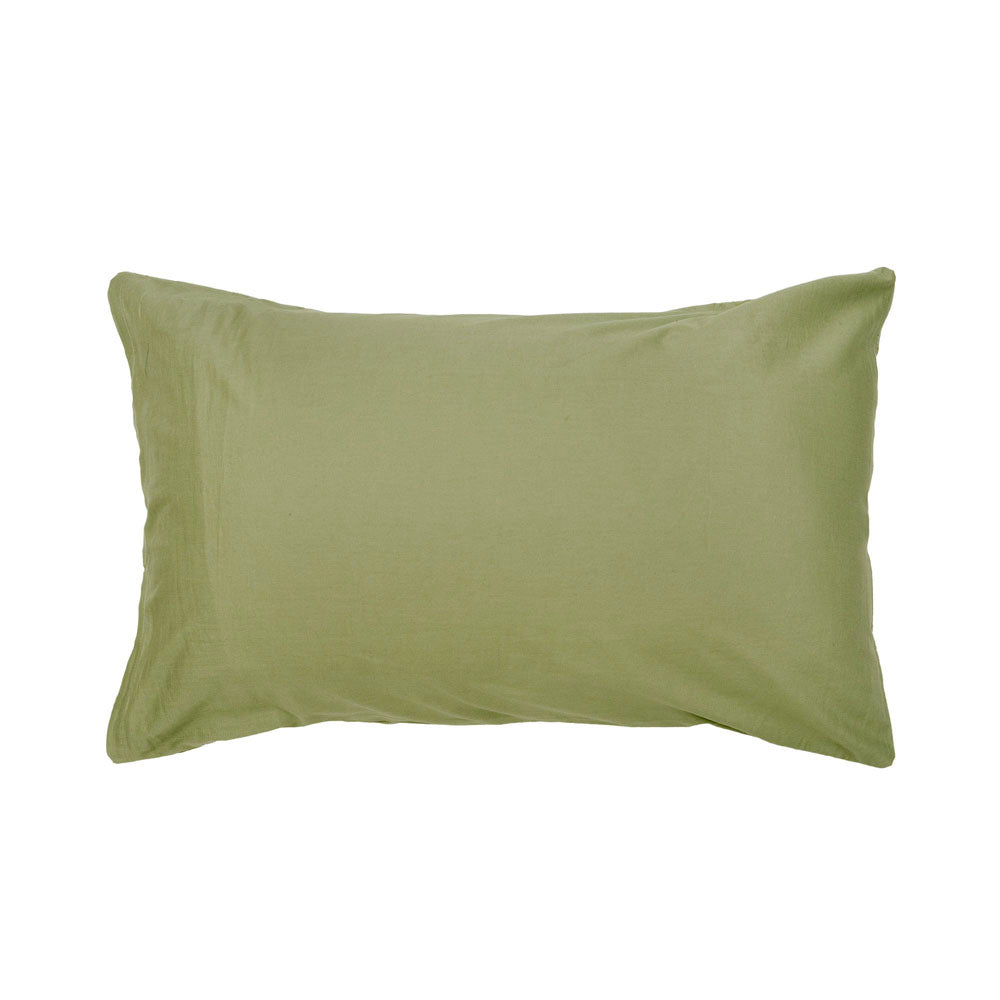 Acacia Jacquard Quilt Cover Set - Pear