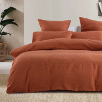 Luna Jacquard Quilt Cover Set