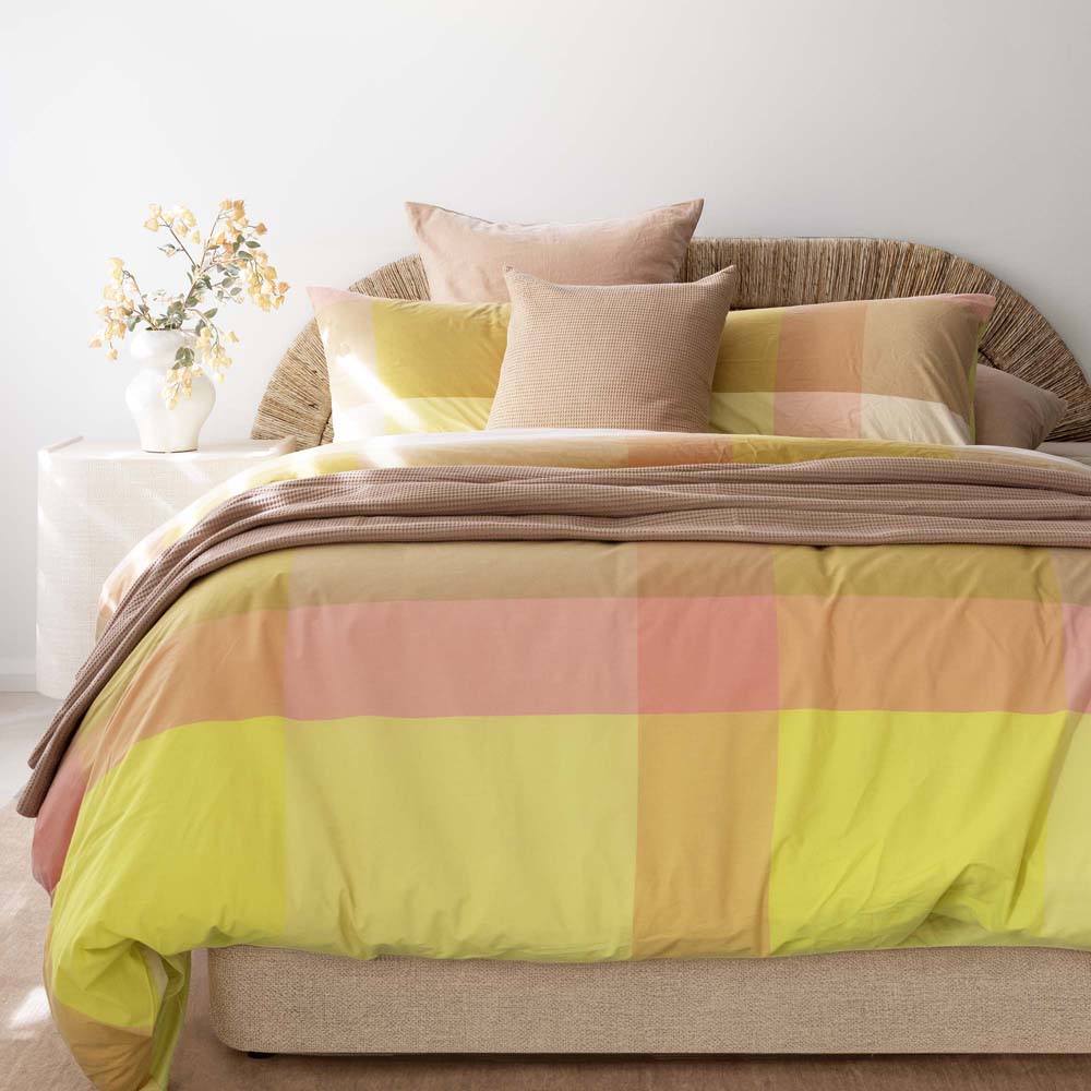 Sullivan Quilt Cover Set Sunshine